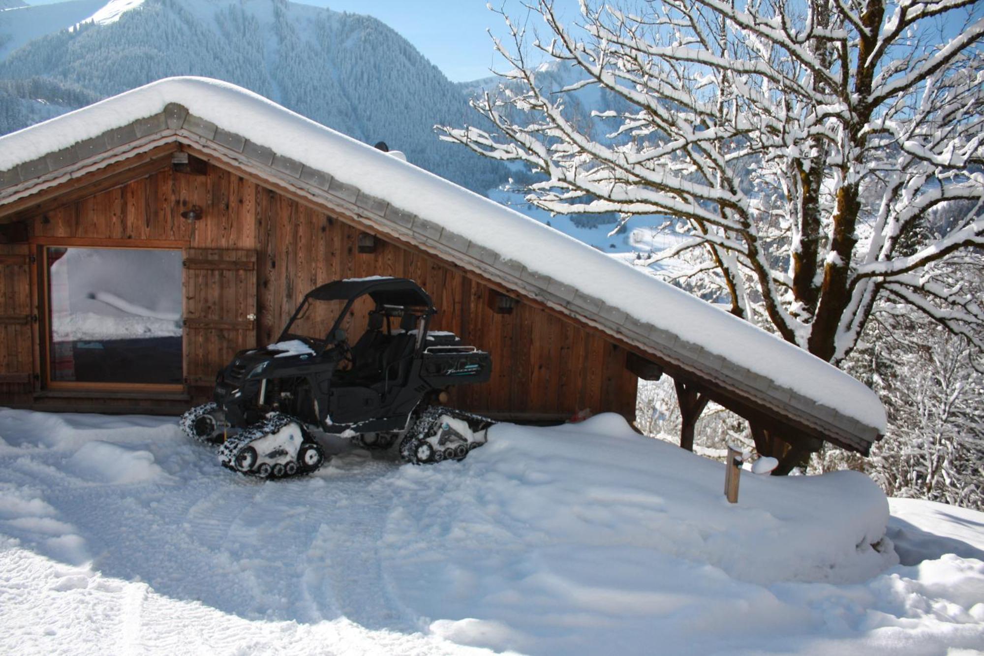 La Case Bed & Breakfast Abondance Bagian luar foto