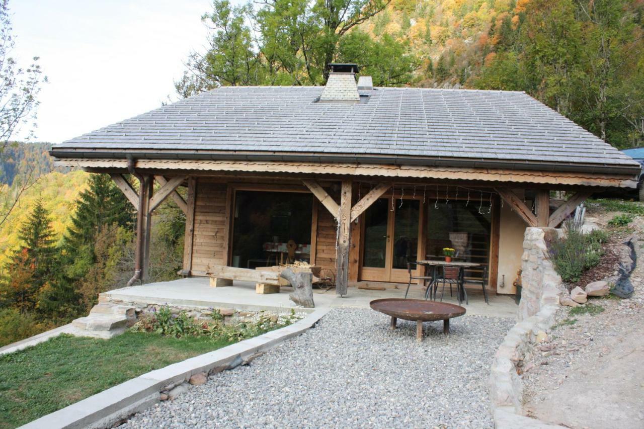 La Case Bed & Breakfast Abondance Bagian luar foto